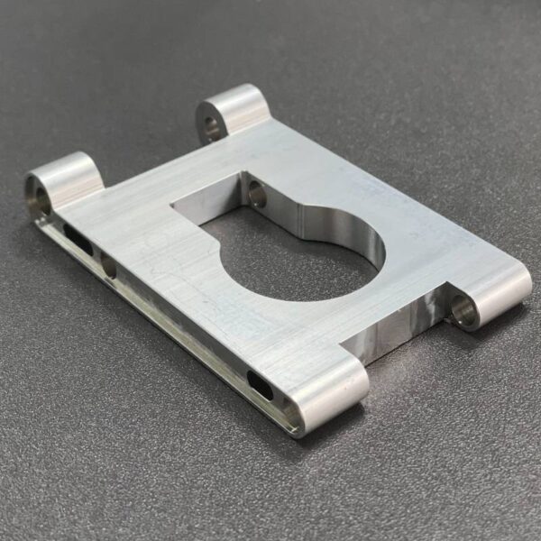 Precision CNC milling of motorcycle aluminum alloy holder claw