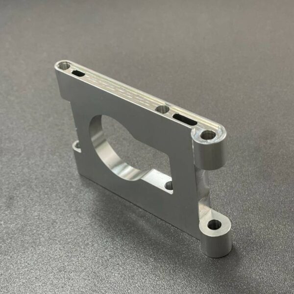 Precision CNC milling of motorcycle aluminum alloy holder claw