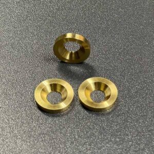 CNC Lathe Automatic Machining Customized Mass Production SAE Brass Bronze Washer Parts