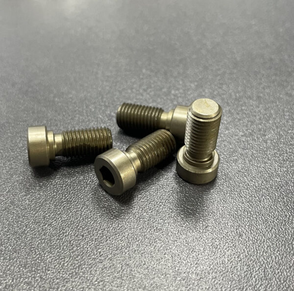 Hardened heat treated stainless steel screws