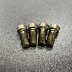 Hardened heat treated stainless steel screws