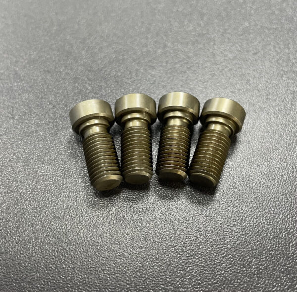 Hardened heat treated stainless steel screws