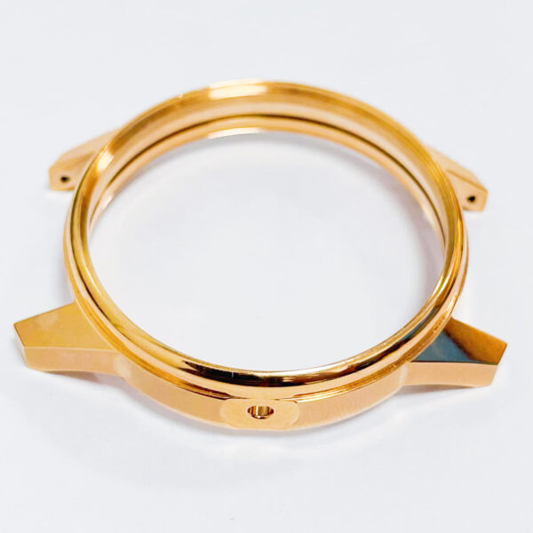 Electroplating watch case