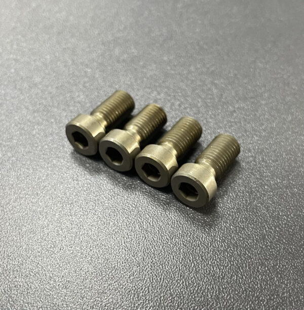 Hardened heat treated stainless steel screws