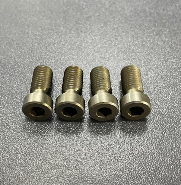 Hardened heat treated stainless steel screws