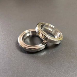 Mirror Polishing CNC Turning Machining Stainless Steel Bezel Parts for Smart Watch