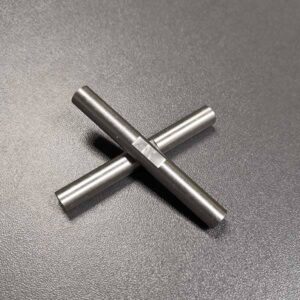 Turning Machining High Precision Stainless Steel Short Shaft with Thread
