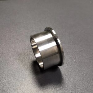 Custom CNC turning vacuum KF flange quick fitting part