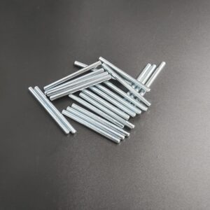 High precision CNC machining galvanized bar/shaft
