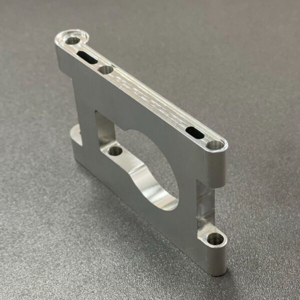 Precision CNC milling of motorcycle aluminum alloy holder claw
